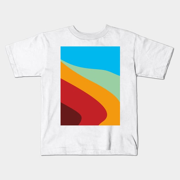 Harmony of colors Kids T-Shirt by Imordinary